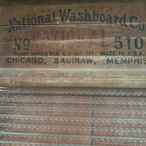 Vintage washboard.